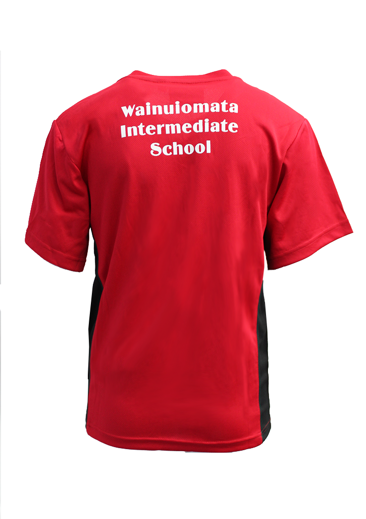 Wainuiomata Intermediate PE Top Red